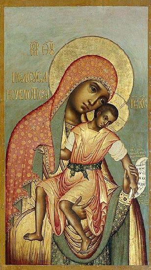 Simon Ushakov Our Lady of Eleus, Spain oil painting art